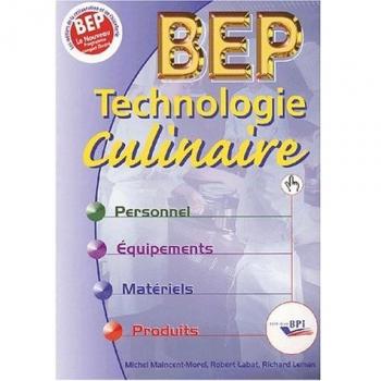Technologie Culinaire Bep