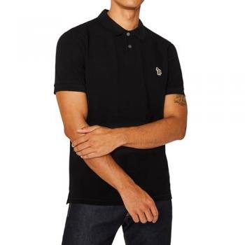 Men's PS Paul Smith Mens Regular Fit Cotton-Piqué Zebra Logo Polo Shirt