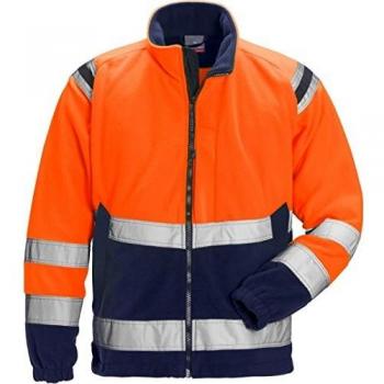 Fristads Kansas High Vis Fleece Windproof Jacket
