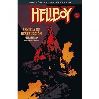HELLBOY SEMILLA DE DESTRUCCION EDICION GIGANTE ESPECIAL 25 ANIVERSARIO