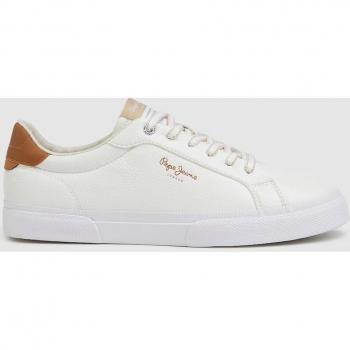 Kenton Max White Sneakers for Women by Pepe Jeans
