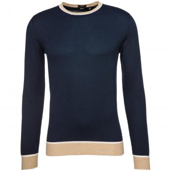 Marcelli Herrenpullover von BOSS (Modell 50369143), Dunkelblau, L