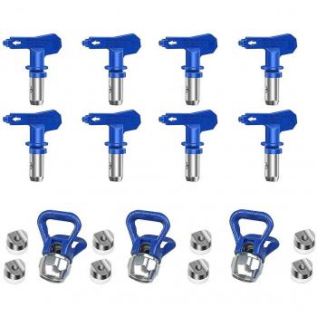 Pulvérisateur Airless 8 Buses – Bleu Argent