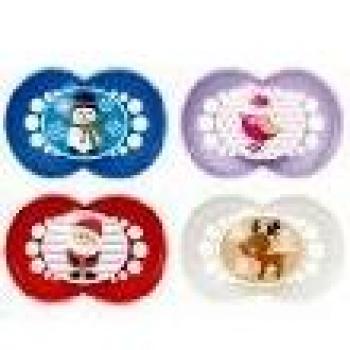 MAM Winter Edition Succhietti in Silicone 6+ (2 pezzi)