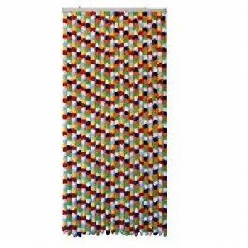 Rideau de porte 90x220 cm en chenille
