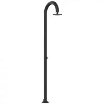 Douchette Sined Luna Noir Aluminium avec Timer