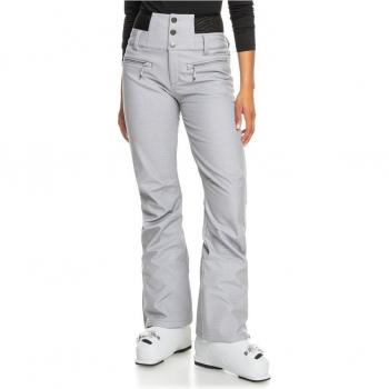 Pantaloni da sci Roxy Rising High grigio chiaro donna