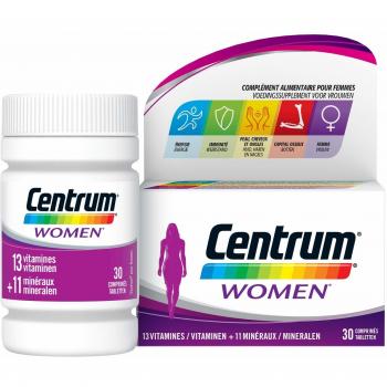 Centrum Femmes – Multivitamines et Minéraux – 30 comprimés