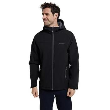 SoftShell Exodus Men’s Black Waterproof Jacket – Small