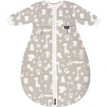 Saco de Dormir Alvi Mäxchen Thermo Zoo Taupe 110 cm