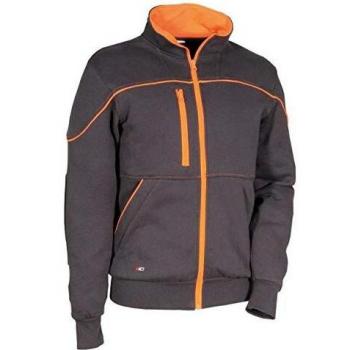 Giacca da Lavoro Antrocite Nero Arancio Dikli Cofra