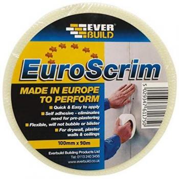 Everbuild EuroScrim Tape 100mm x 90m EVB2EURO100