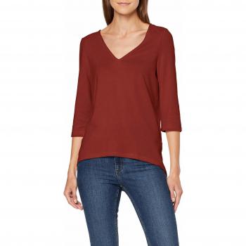 Vero Moda Vmmalena Blusa 3/4 para Mujer Color Marrón Madder Brown Talla 36