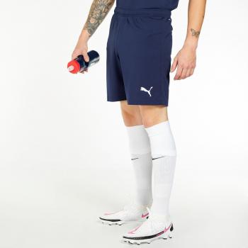 Pantalón Corto Puma Teamrise con Cintura Elástica – Azul