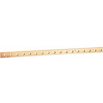 Barre de cuivre plate 18 mm x 4 mm 200A 990 mm