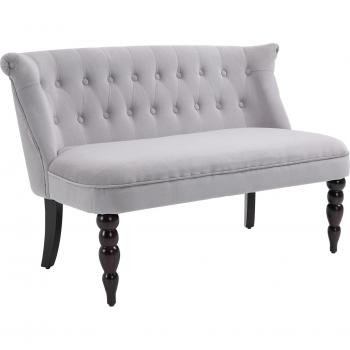 HOMCOM 2 Seat Vintage Design Loveseat