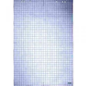 Blocs de papier quadrillé pour tableau de conférence, 5 x 20 feuilles HERLITZ