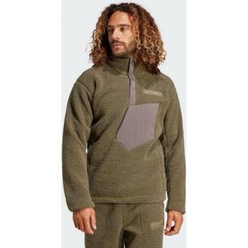 Adidas Terrex Fleece-Pullover für Herren in Khaki 2XL