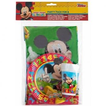 Conjunto de Fiesta Mickey Mouse (6 Piezas)