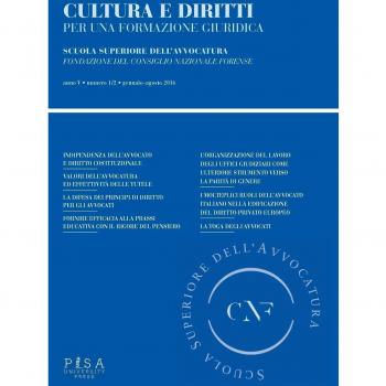 Cultura e diritti. Per una formazione giuridica (2016). Vol. 1-2