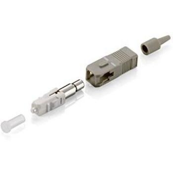 Digitaldatenkommunikation SC-Steckverbinder Multimode mit Crimphülse