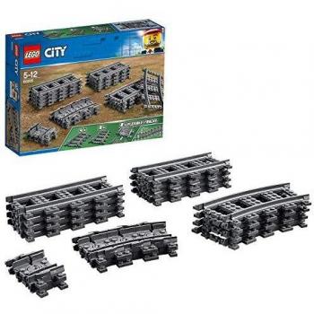 LEGO 60205 Rechte en Gebogen Rails