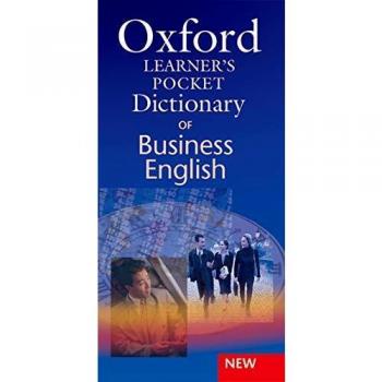 Oxford Learner's Pocket Dictionary of Business English (Tapa blanda).