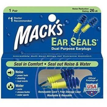 Mack's Dual Function Ear Seals, 1 Pair