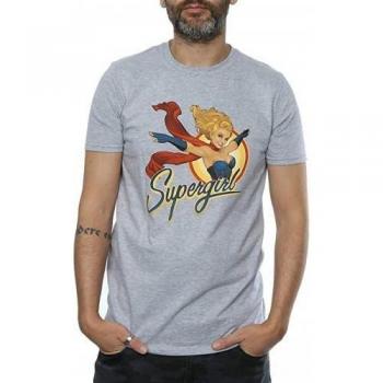 T-shirt Supergirl Badge Uomo DC Bombshells