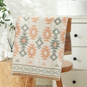 Toalla de mano de estilo japonés, Jacquard, 34x74 cm, para niños y adultos