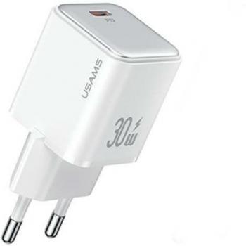 Ricaricatore USB-C 30W Bianco Usams