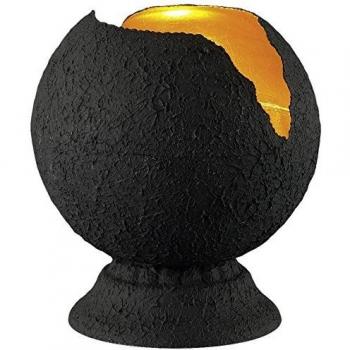 Vintage Trio 5064 – Lampada da tavolo a 3 luci in nero e oro