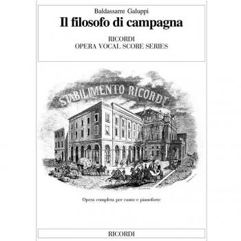 Partitions classique RICORDI GALUPPI B.
