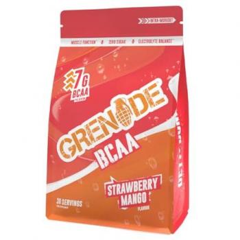 Grenade BCAA 390g – Muscle Growth Formula, Strawberry Mango