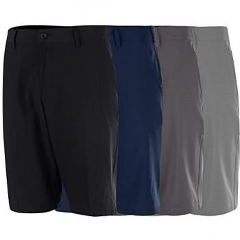 Light Grey Island Green Tapered Golf Shorts – IG-TECH, 36