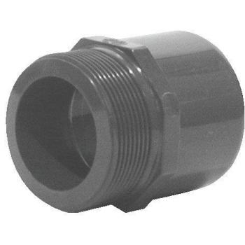 Raccordo Ferro a Vite in PVC Pressione (Maschio/Femmina) 66x76-75x63 mm