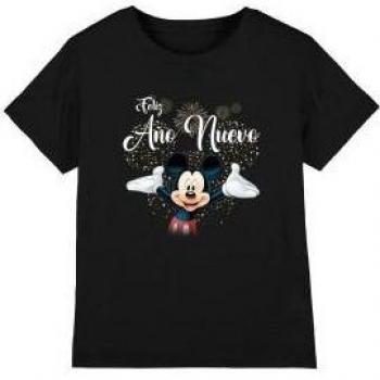 Spanish Mickey 2025 Fireworks Birthday Shirt for Toddlers 3-4 (Black)