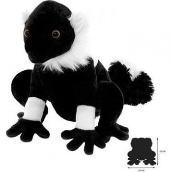 Le Petit Lémurien Noir – 22 cm