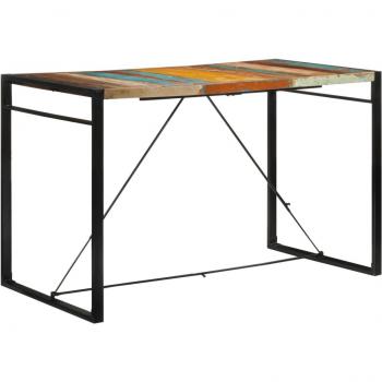 Mesa de Bar VidaXL em Madeira Recuperada 110 cm
