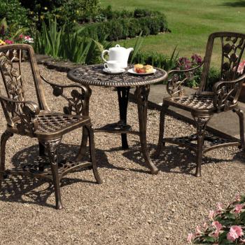Rose Garden Outdoor Seating Trio