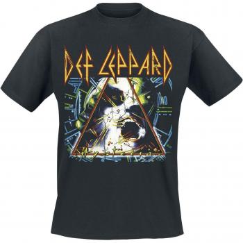 Men's Black T-Shirt by Def Leppard