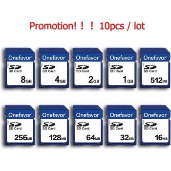Carte SD Sécurité 10× – 256 Mo