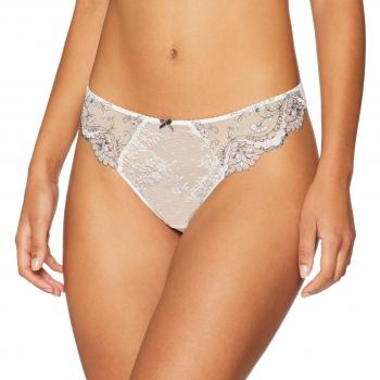 Aubade Damen-Tanga Romantique, weiß – EU 40, Herstellergröße 3