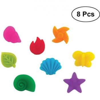 Colorful Silicone Cup Labels