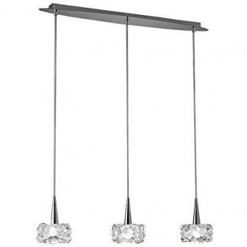 These names all refer to the same product and are equivalent in meaning. The name DIYAS Inspired Mantra is simply a specific brand or line of lighting fixtures that includes the O2 Ceiling Pendant 3 Light G9 Line Small, Polished Chrome. The Polished C