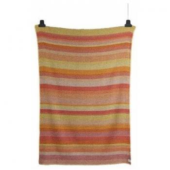 Roros Tweed Fri Wolldecke 200 x 150 cm, Sommerrot