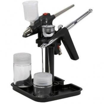 Aérographe Double Support Noir – Tamiya 74539
