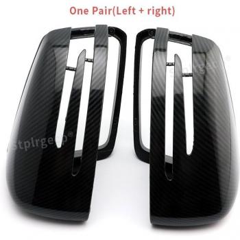 Coques de rétroviseur sport en fibre de carbone pour Mercedes Benz CLA C117