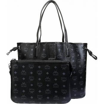 MCM Wendetasche Shopper Liz Medium Schwarz für Damen