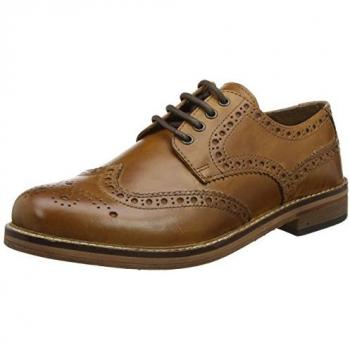 UK 9 Red Tape Men's Meath Shoe – Thomas Crick Tan Leather Edition